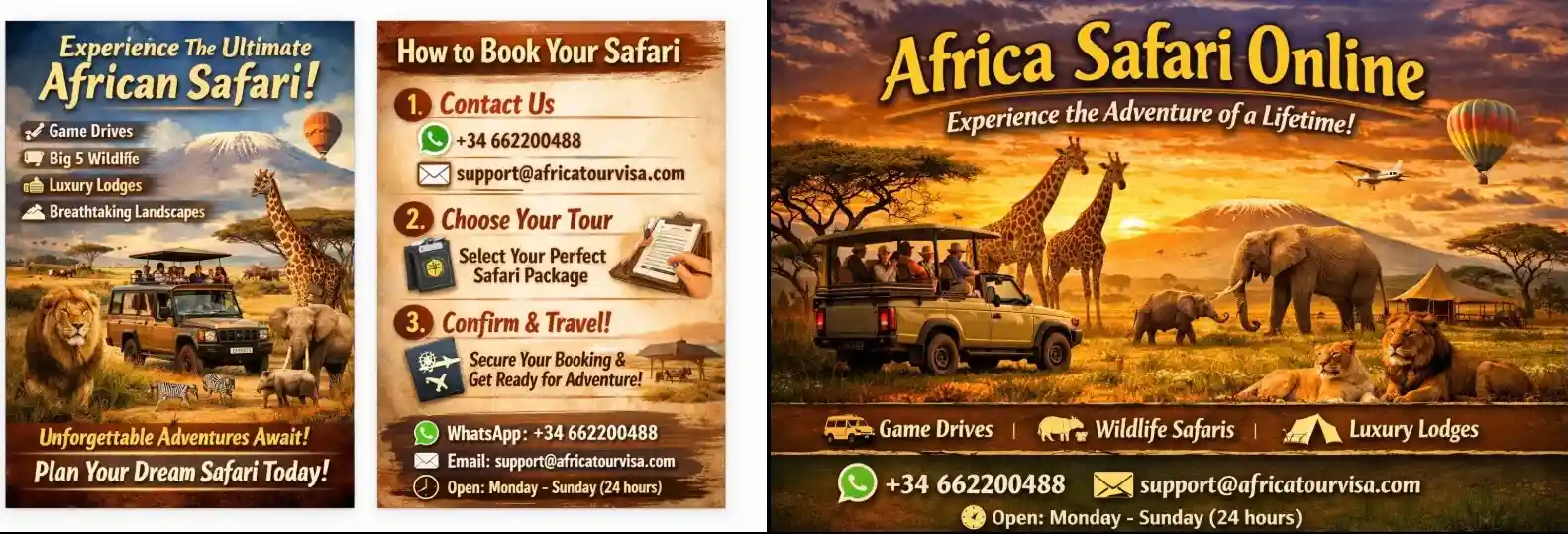 Africa Safari Online booking